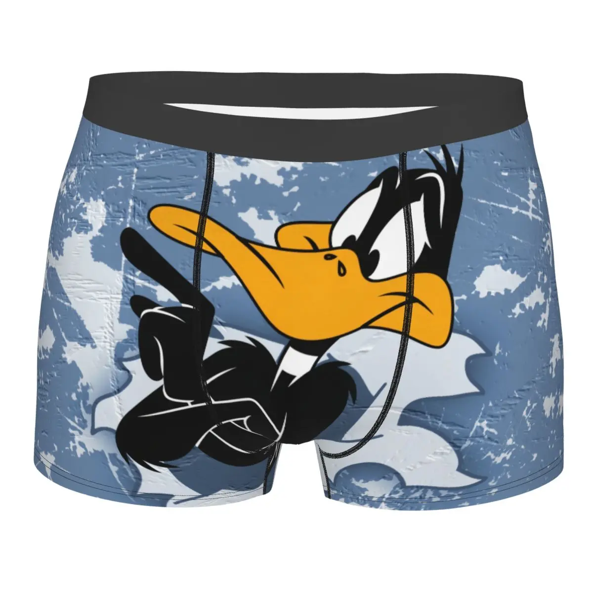 

Customized Daffy Duck Underwear Male Print Animation Cartoon Boxer Shorts Panties Briefs Soft Underpants