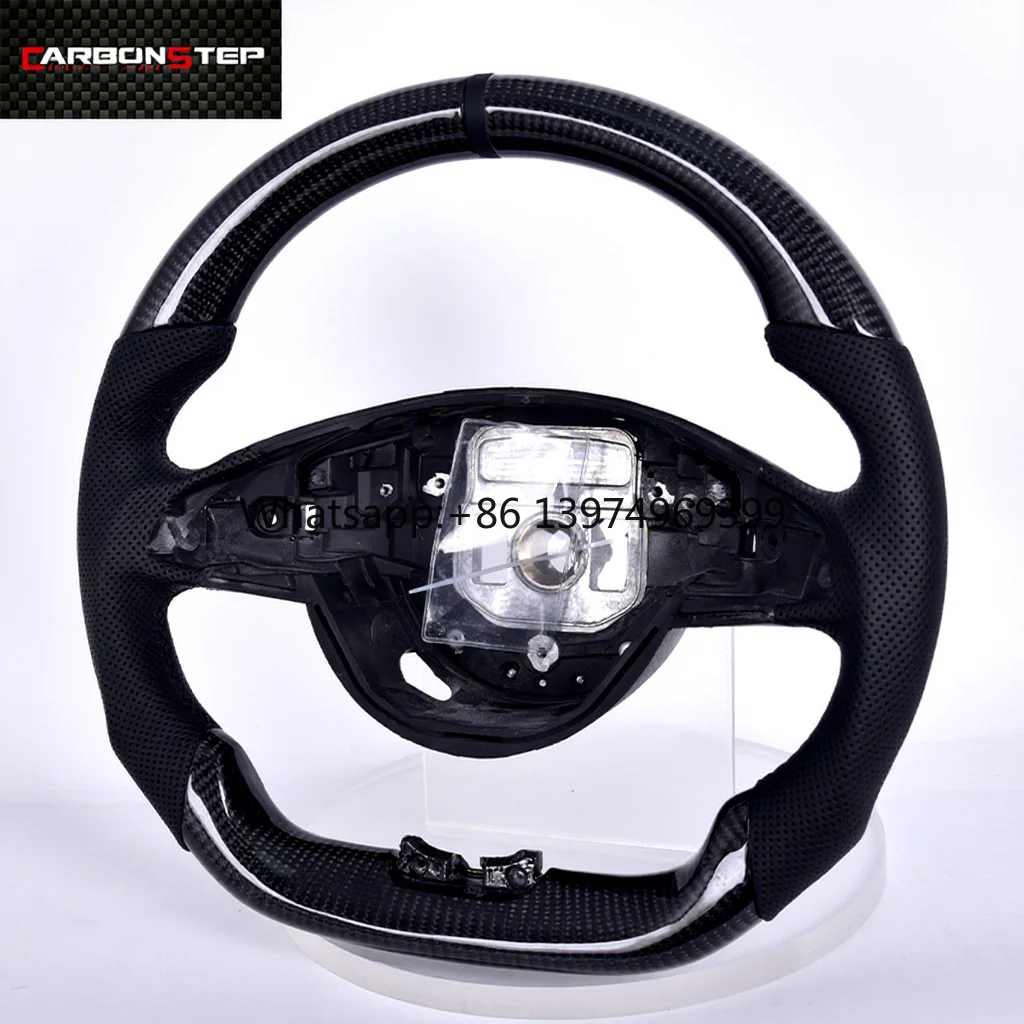 For Mercedes-Benz a C E S Class Glc Gle Cla W204 W205 W222 G500 G55 G63 S500 S320 Carbon Fiber Steering Wheel