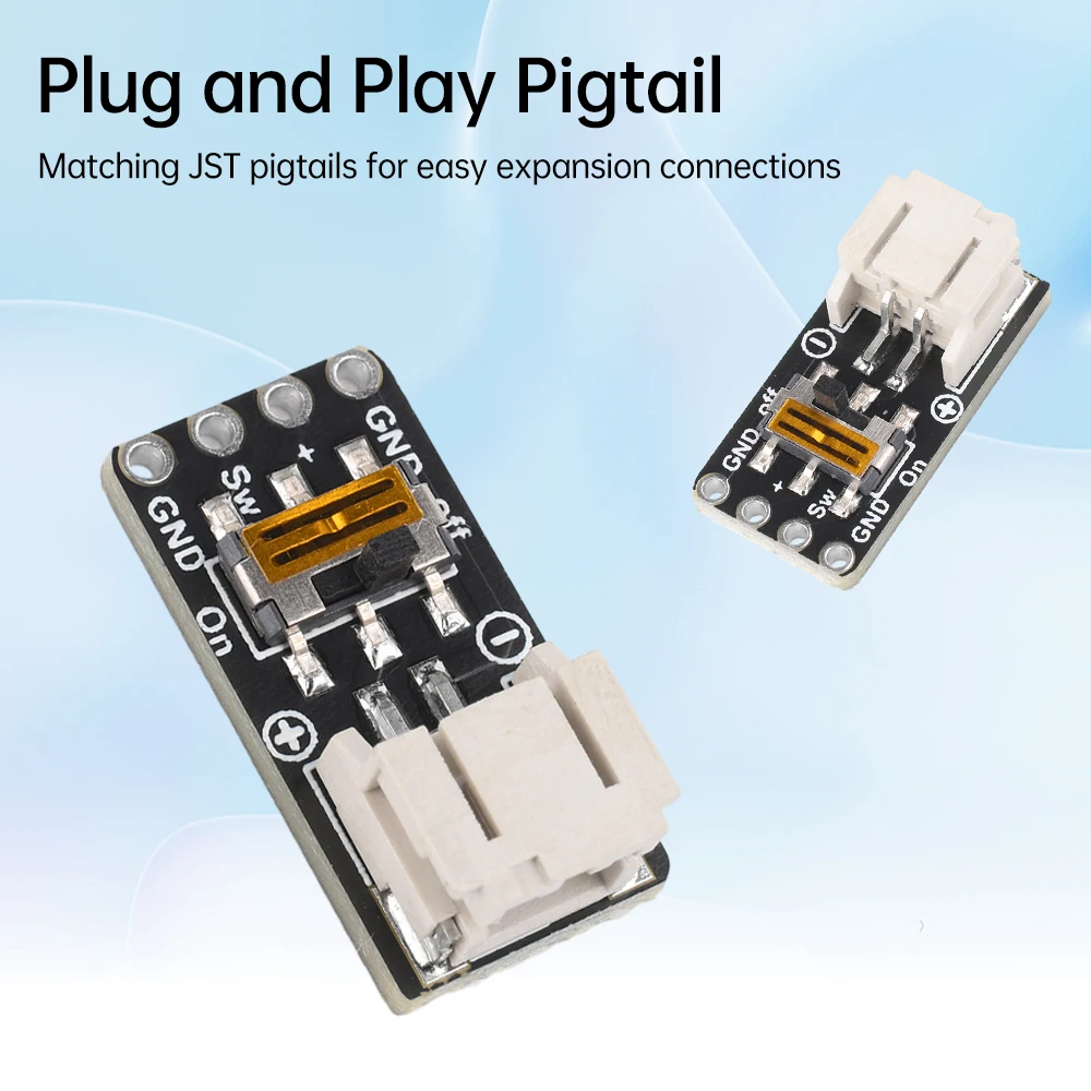 Switch JST-PH 2-pin Connector 600mA Prototype Design Of Lithium Polymer Battery Module For Li-ion Battery 6V Button Battery