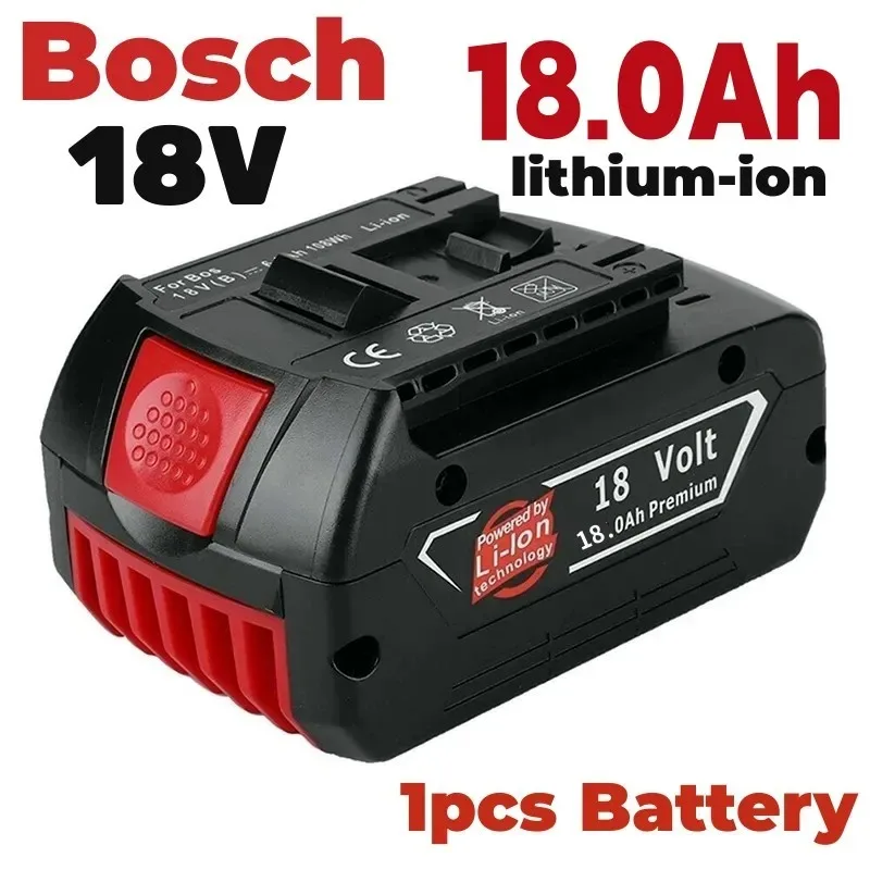 

100% Original Rechargeable Lithium-ion Tool Battery Bosch 18V 6.0 -18.0Ah 6000 MAh Replaceable BAT609 BAT609G BAT618G BAT614