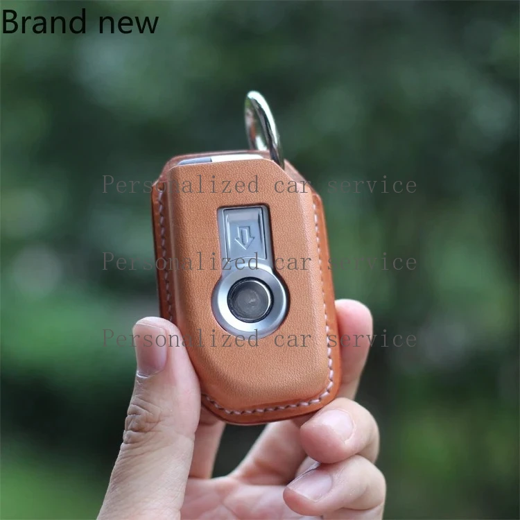

Applicable To for BMW Moto R1250GS S1000 Handmade Custom Key Bag Three-dimensional Shaping Simple Key Cover