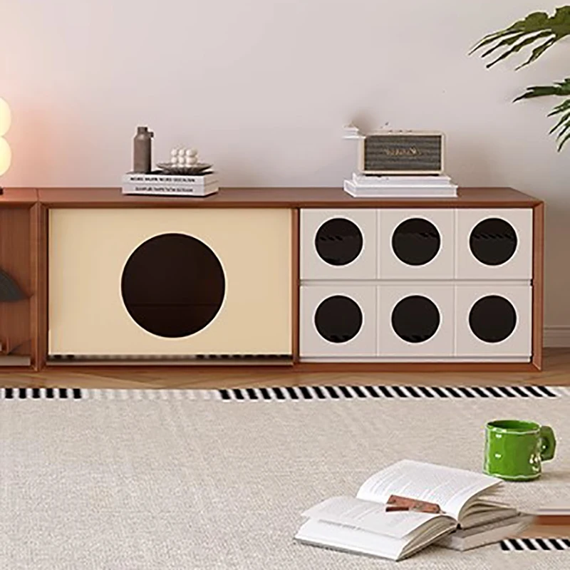 

Organizer Modern Tv Stand Elegant Nordic On Ground Universal Drawers Tv Stand Retro Trendy Trendy Muebles Para Tv Home Furniture