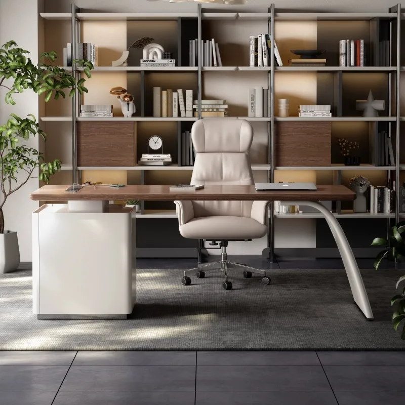 

Design Organiser Computer Desks Storage Shelf Wooden Adult Drawers Gaming Desk Notebook White Mesas De Computador Furniture