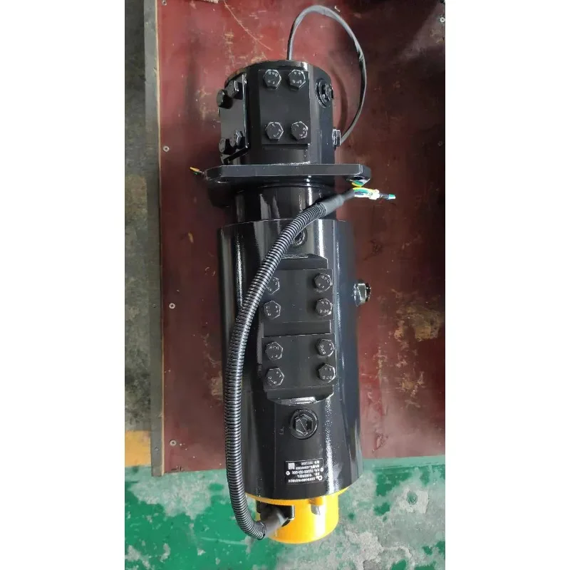 Unión rotativa de aceite hidráulico de alta presión de acero inoxidable