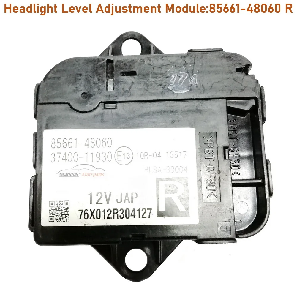 Oemhids 85691-48010 85661-48060 OEM Module Headlight Corrector Left or Right For 2015 RX200T GS 2019 Vellfire Level Adjustment