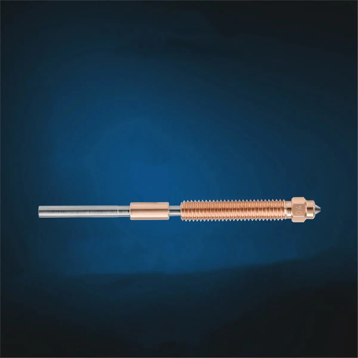 2pcs for HI Combo One-Piece Bimetallic Hardened Steel Nozzle 0.4,mm 3D Printer Accessories