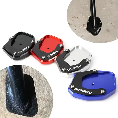 För BMW R1200GS 2007-2011 2012 R 1200 GS adv Adventure 2008-2011 2012 Motorcykel Aluminium Sidostöd Kickstöd Förstora Stöd 6 best sales BMW 1200 GS 2008 - №1