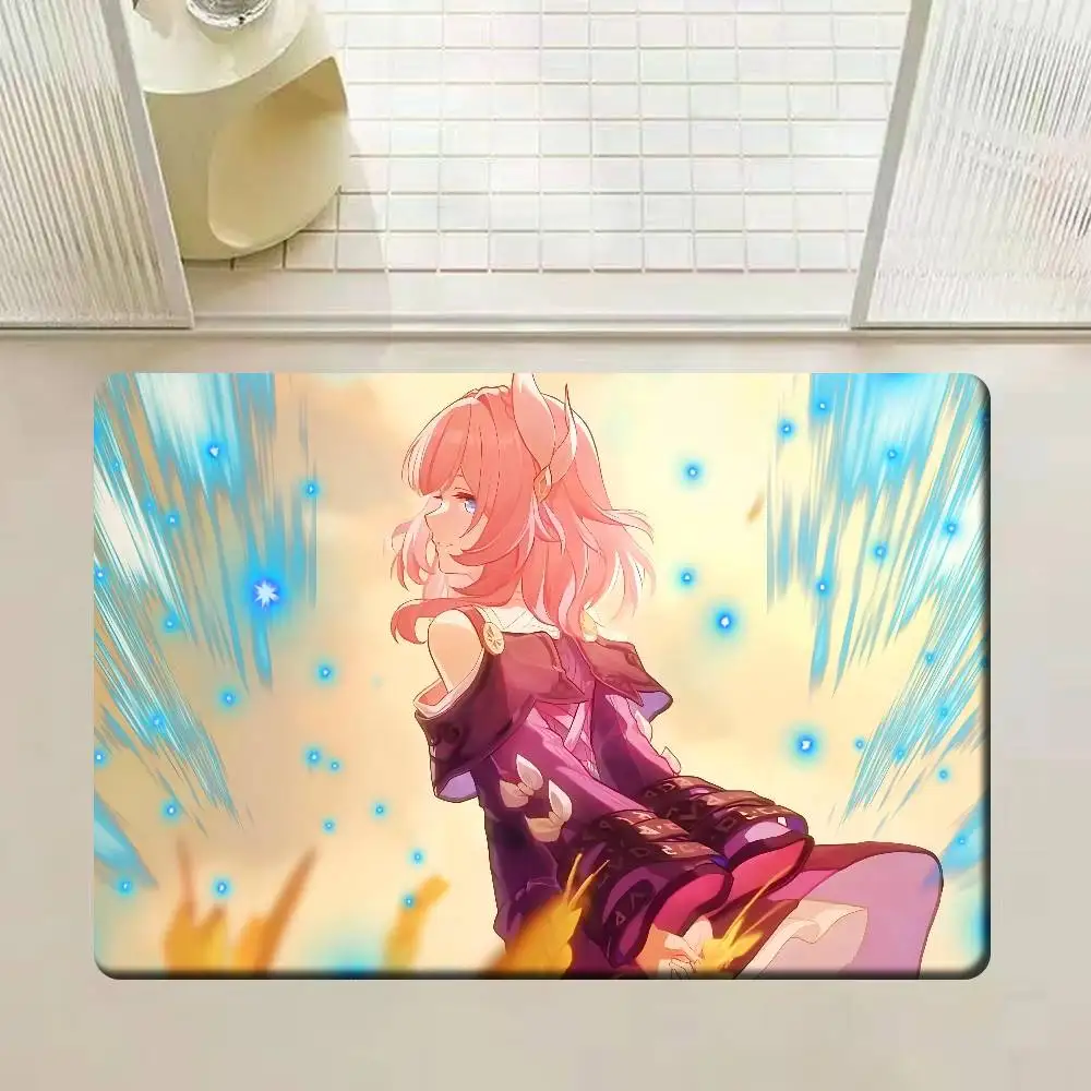 7 Maret Keset Rumah Gaya Nordik Keset Kamar Mandi-Toilet Keset Dekorasi Kamar Tidur Hotel