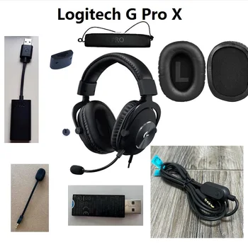 Originele reserveonderdelen voor Logitech G Pro X headset Vervanging Scharniergesp Adapter Ontvanger, Microfoon, geluidskaart, Audiokabel