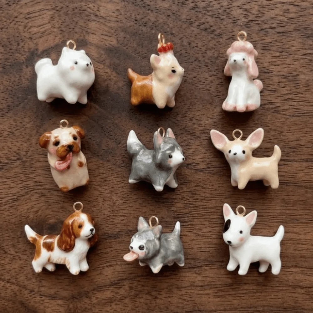 

Chihuahua Fashion Puppy Necklace Pendant Creative Enamel Dog Pendant Animal Cute Beagle Pendant Necklace Accessories