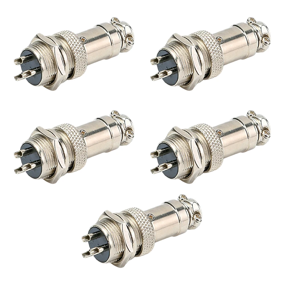 GX16 Aviation Insert Seat Socket with 2 3 4 5 Pin Core Options for Aircraft UAV Industrial Electrical Connections
