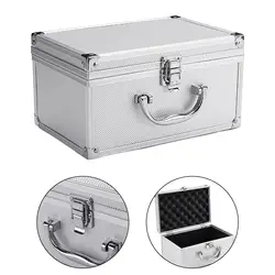 Caja de almacenamiento de herramientas con asa, caja de equipo, estuche de transporte, Hardware, cajas grandes, almacenamiento para maletero, garaje doméstico, almacén