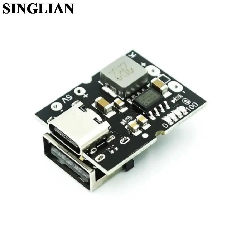 5V2A High Precision Charge Discharge Integrated Module Type-C Input Compatible 4.2V Lithium Battery