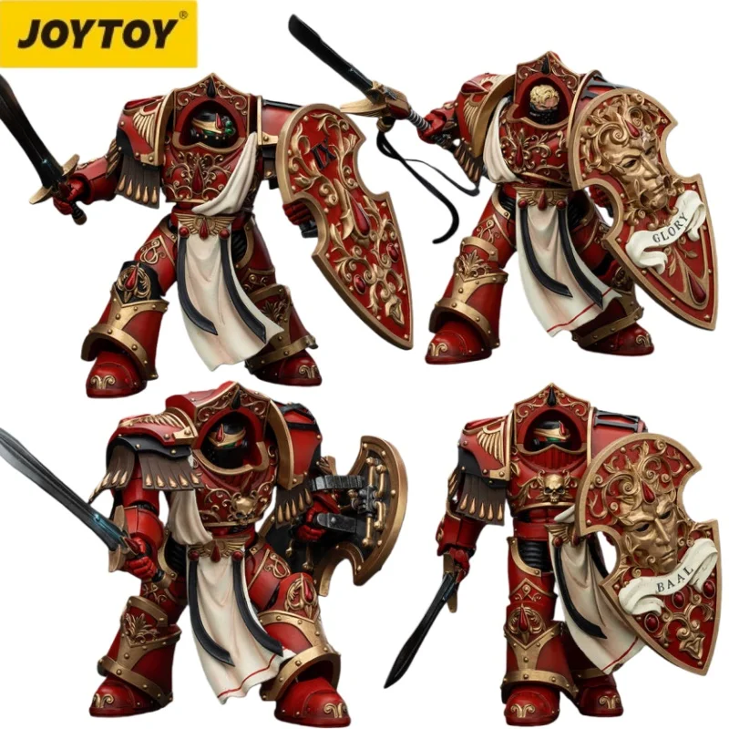 

[В НАЛИЧИИ] JOYTOY1/18 Warhammer The Horus Heresy Фигурка Blood Angels Crimson Paladins Squad 5 шт. Режим