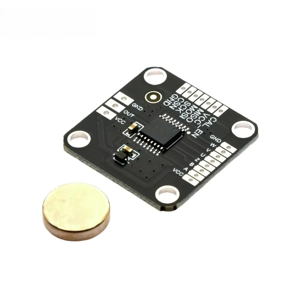 MT6835 Magnetic Encoder Module PWM/SPI Brushless Motor 21BIT Encoder Send Magnet Instead Of AS5048