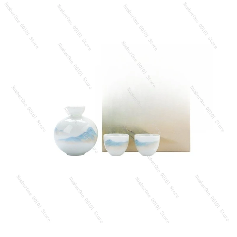 

Ceramic household cup set gift box for teachers, friends and fathers' birthday gifts