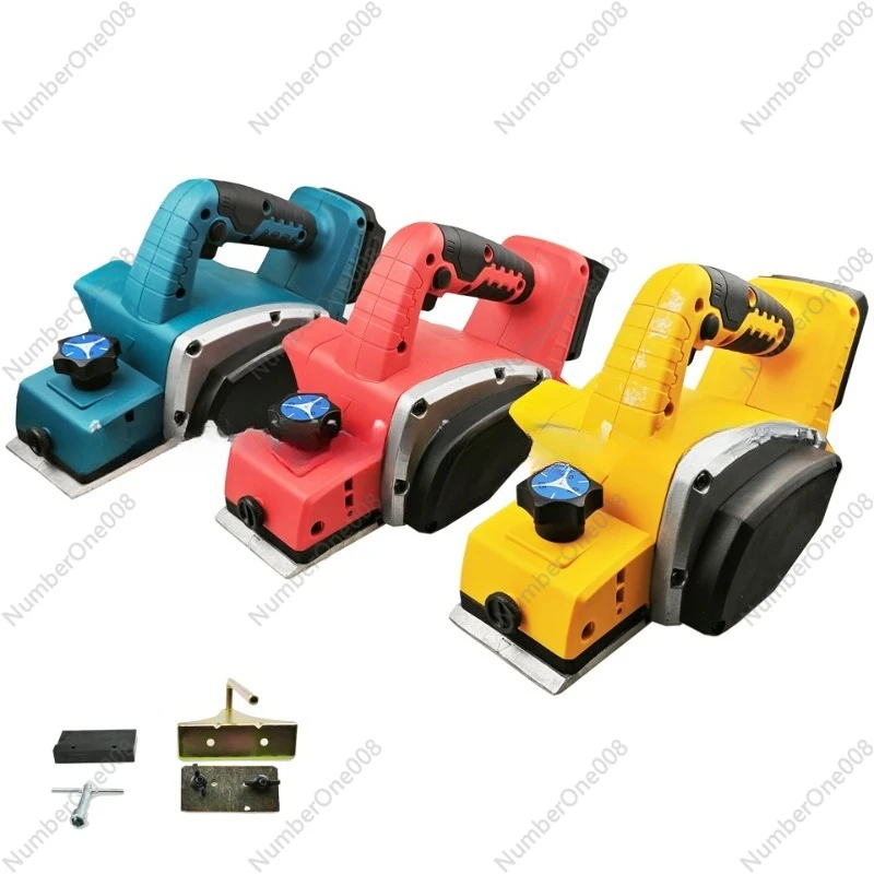 

21V brushless lithium battery woodworking electric planer is efficient and convenient Dewei Meiwoqi foot