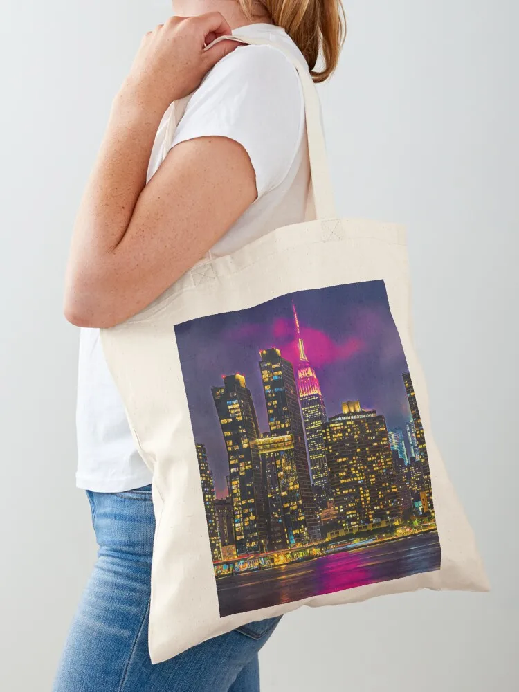 NYC at Night Tote Bag Custom bag the tote bag cute tote