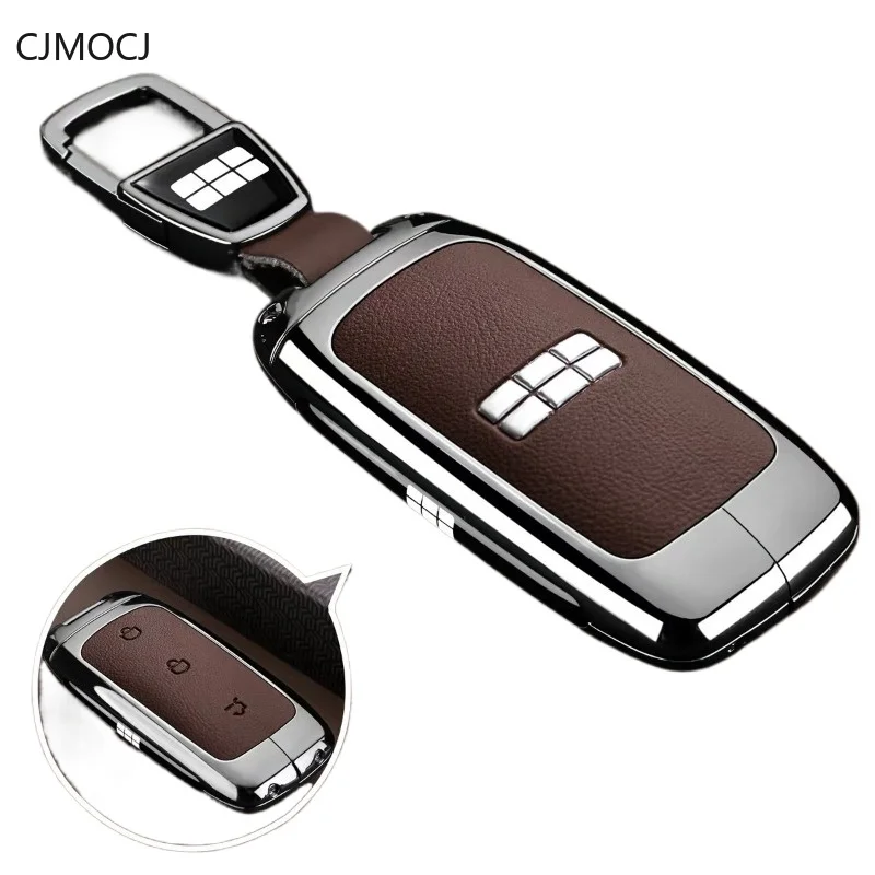 

Premium Zinc Alloy Key Cover for Geely Galaxy E8/L6/L7/E5/Star Series - Protective Key Case Keybag Keychain