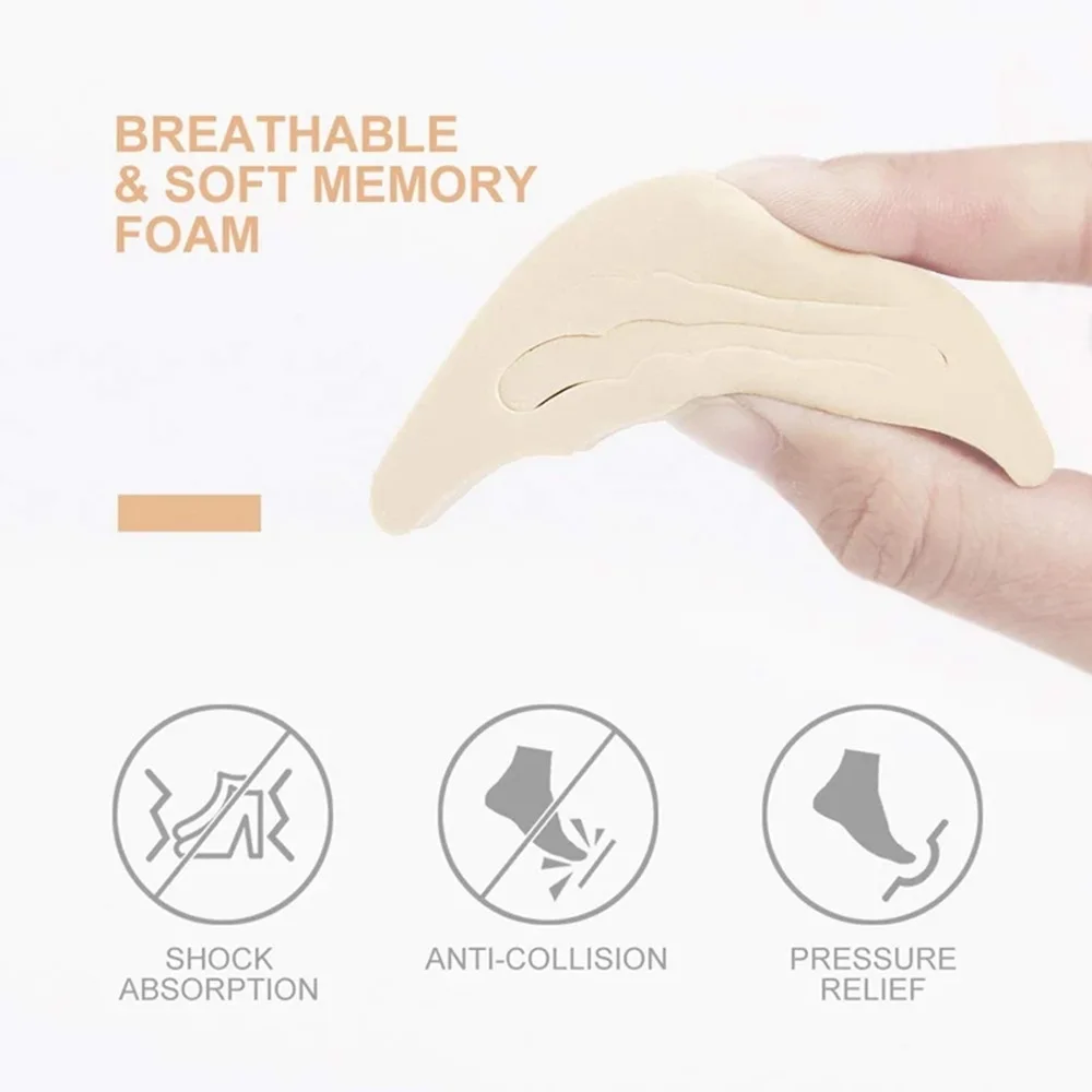 

Toe Filler Inserts Adjustable Toe Plug Reusable Shoe Filler For Too Big Shoes For Women Men Unisex Pumps Flats Sneakers
