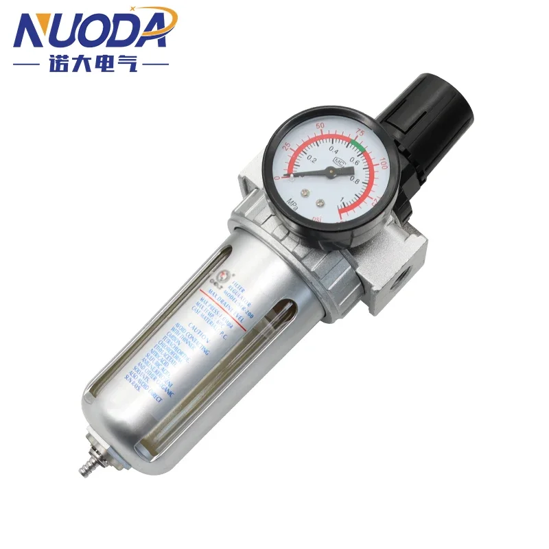 SFR-200 1/4 SFR-300 3/8 SFR-400 1/2 Air Compressor Moisture Water Oil Lubricator Trap Copper Filter Regulator Air Regulator