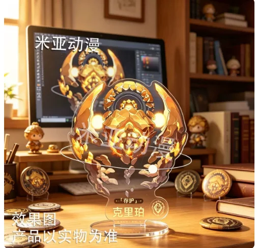 Japanese Anime Honkai：Star Rail Abundance Qlipoth Acrylic Stand Figure Model Plate Cosplay Collection Desktop Decor Gifts MM