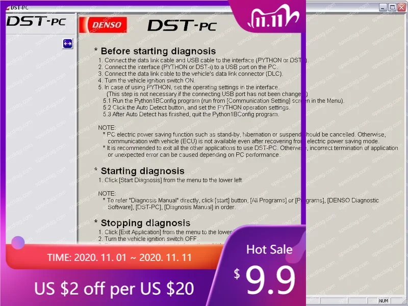 

AutoCD для Denso DST-PC 10.0.1 [2019]+USB-ключ