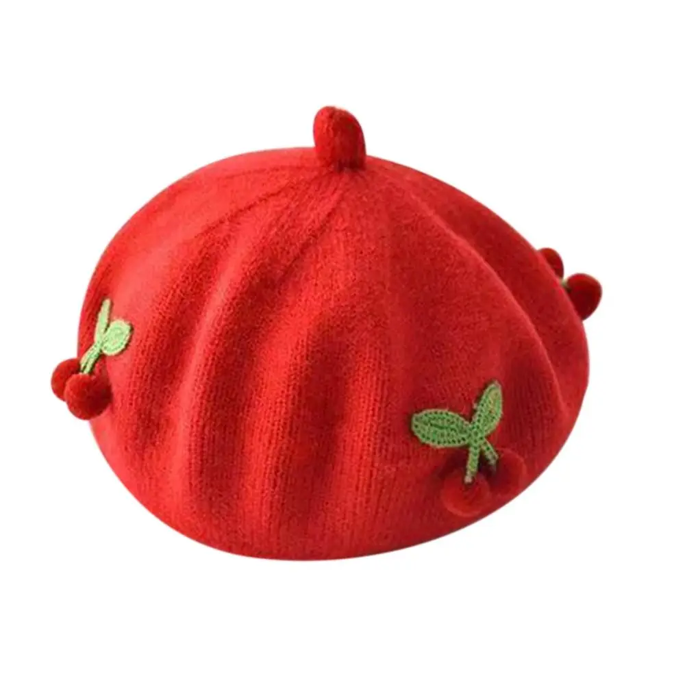 

Теплая шапка, вязаный капот, детский берет, модные мягкие детские вязаные шапки, милая плоская шапка, осенне-зимняя детская шапка на открытом воздухе