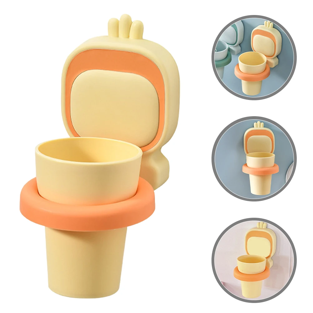 

Bathroom 's Toothbrush Cup Set Multipurpose Reusable Lightweight Portable Holder for