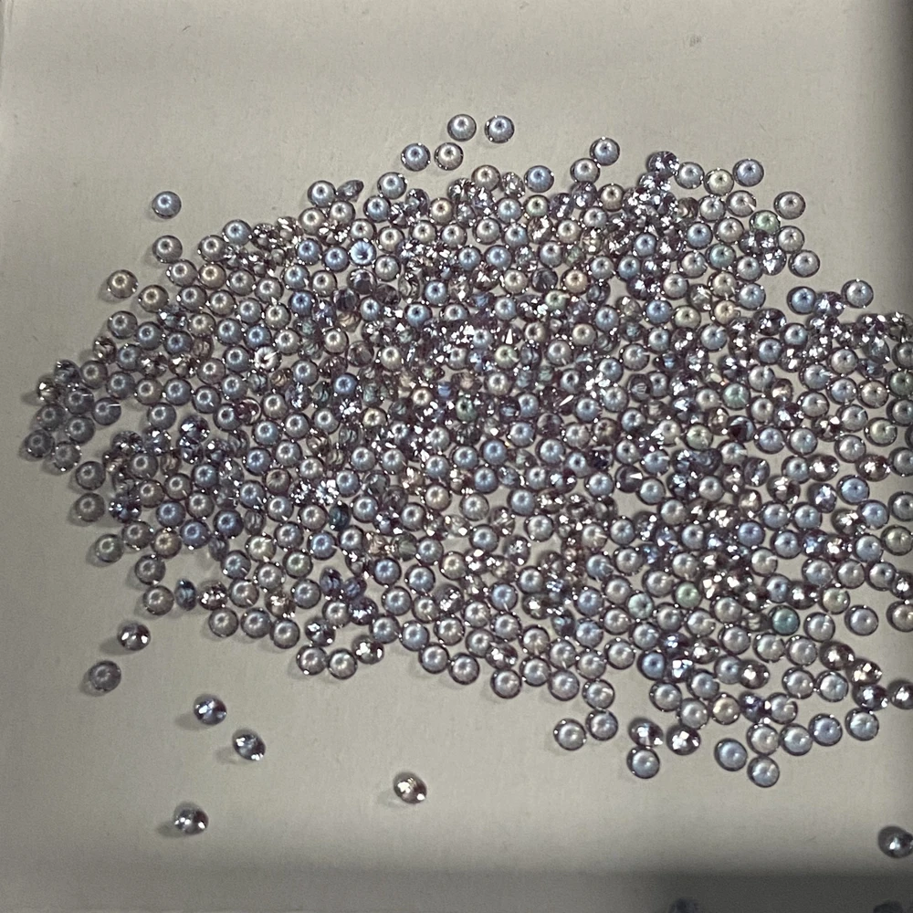 1-3mm Color Change Lab Created Alexandrite Stone Round Alexander Gemstones