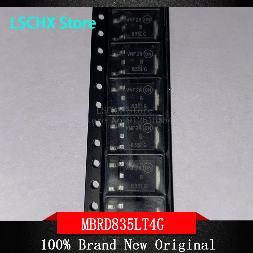 10PCS MBRD835LT4G MBRD835LG TO-252 835LG MBRD835 Switchmode Power Rectifier Transistor