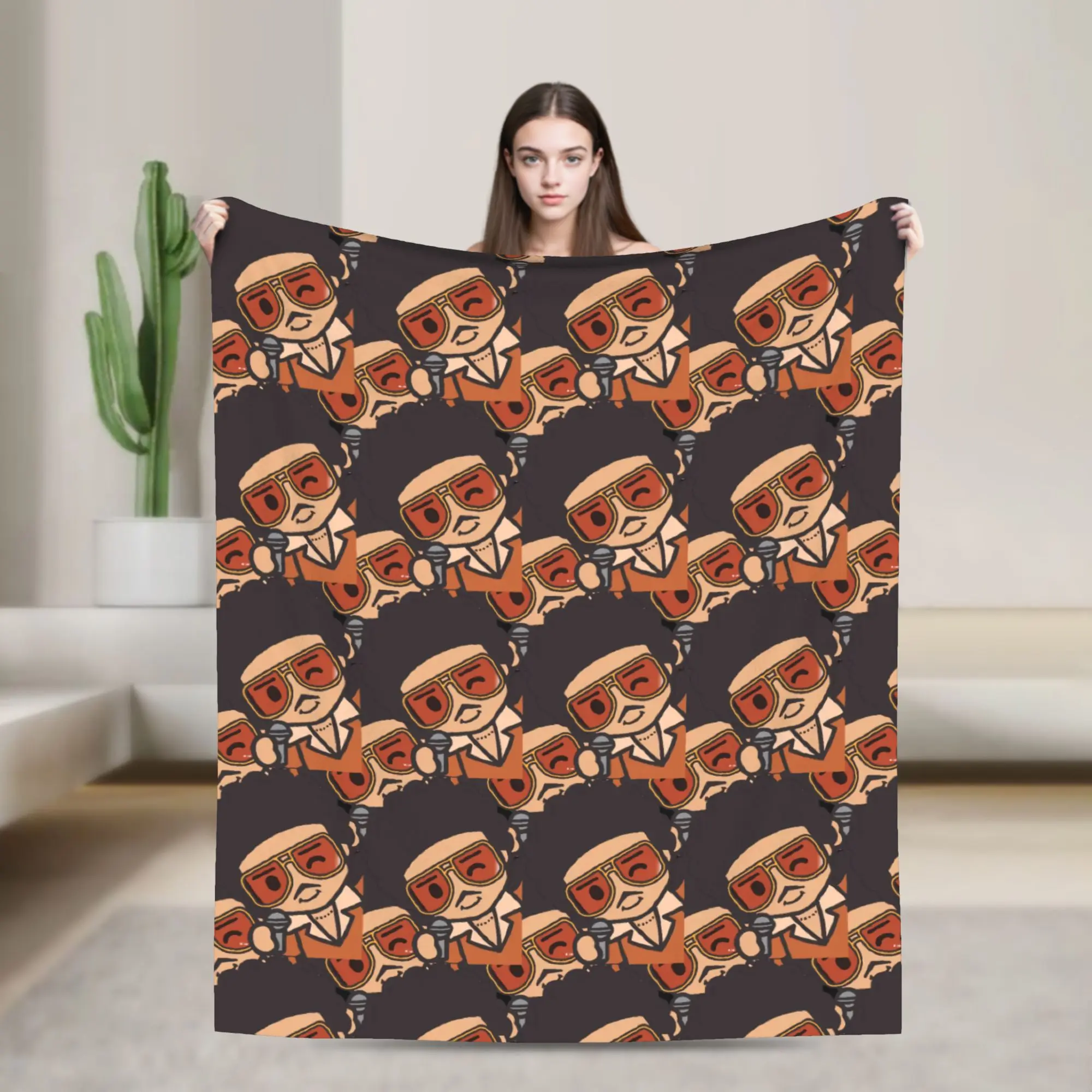 Bruno Mars The Romantic Tour 2026 Blankets Warm Comfortable Plush Throw Blanket For Living Room Flannel Bedspread Bed Cover