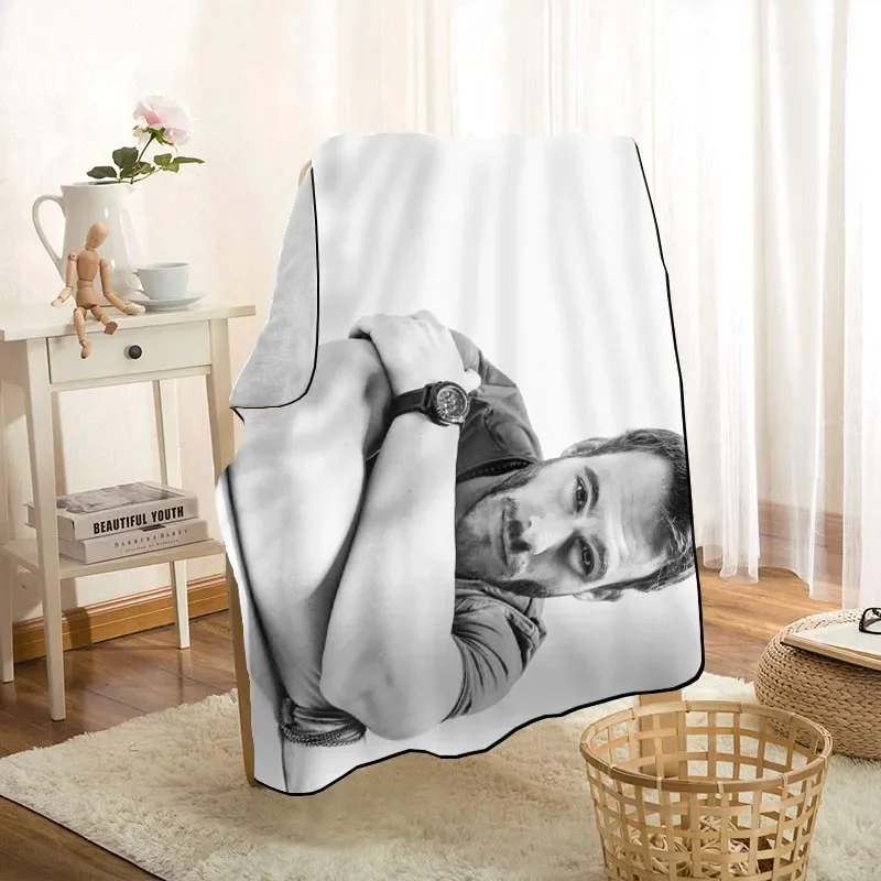 Kerem Bursin Blanket Personalized Blankets On For The Sofa/Bed/Car Portable 3D Blanket For Kid Home Textile Fabric