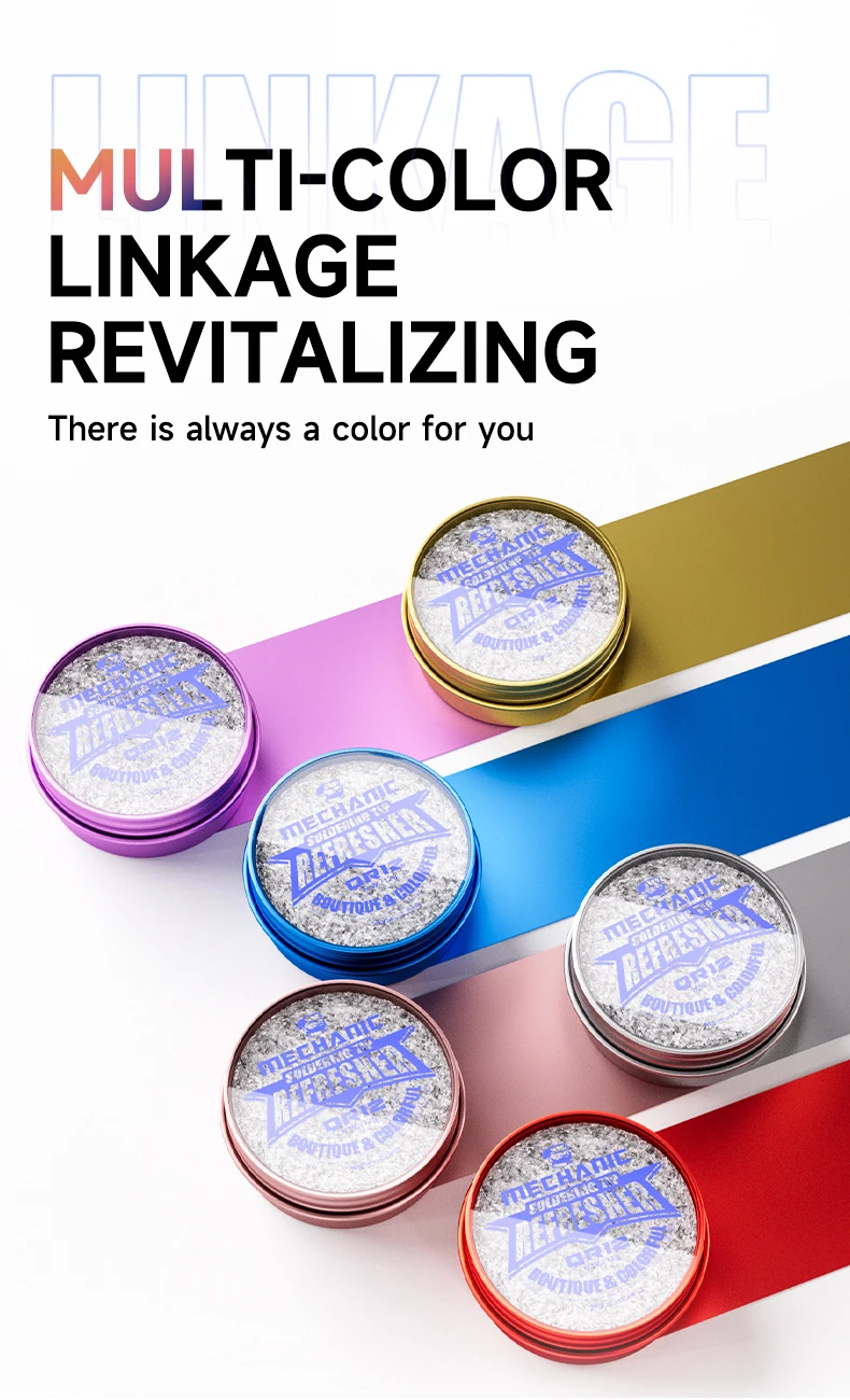 MONTEUR QR12 Soldeerpunt Verjongingscrème Non-stick Tin SolderCream Clean Tip Oxide Soldeer Tip Refresh Tip Tinner Activator