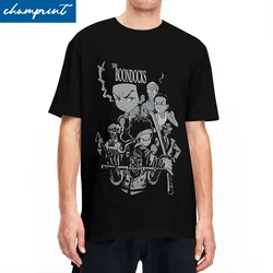 The Boondocks Cartoon T Shirts Men Women's Pure Cotton Funny T-Shirts Huey and Riley Tee Shirt Short Sleeve Clothing New Arrival