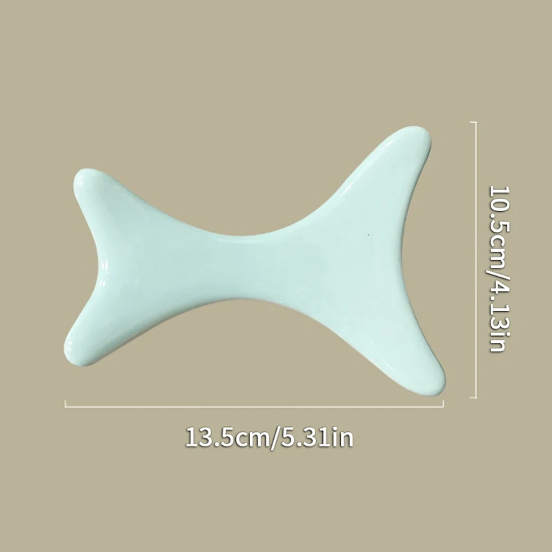 Conductivity Tissue Mobilization Tool For Whole Body Care Gua Sha Massage Board Scraping Tool Ceramic Antistatic Good Thermal