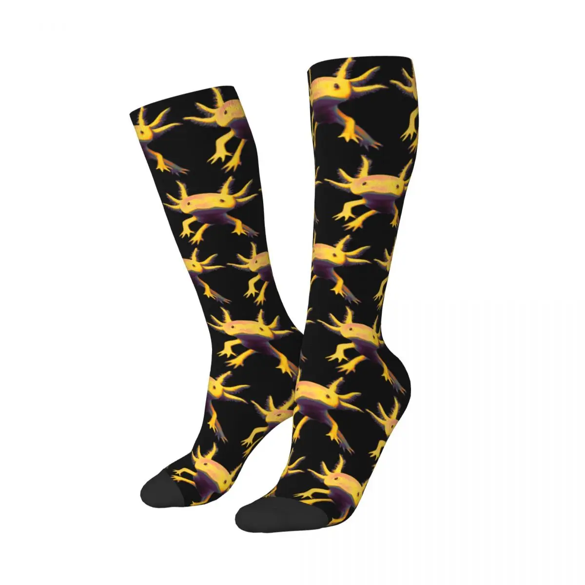 Axolotl Socken Harajuku super weiche Strümpfe ganzjährig lange Socken Zubehör für Unisex Geschenke