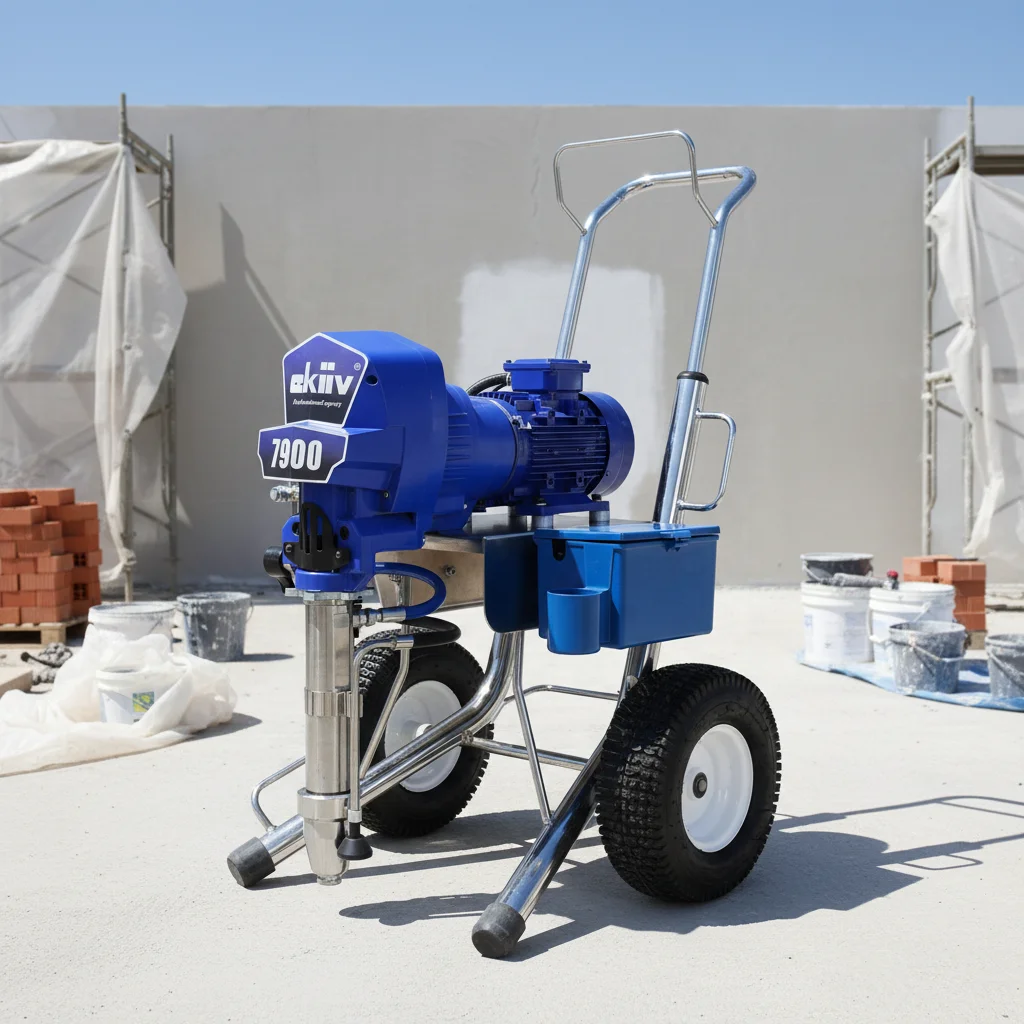 

EKIIV 920 High-Power Airless Painting Sprayer With Superior Torque Output And Durable Wooden Crate Packaging