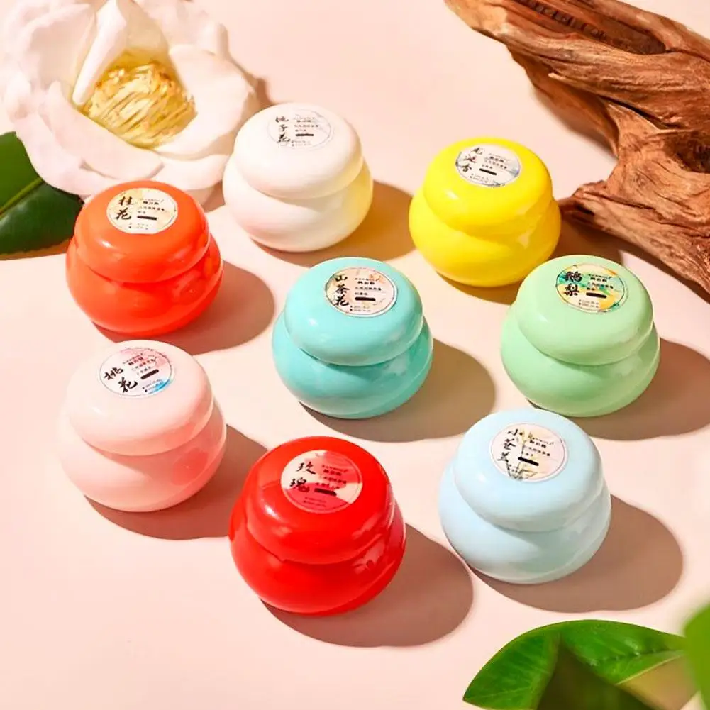Balsem Padat Mini Wangi Segar Deodoran Stick Parfum Padat Balsem Stick Portabel Ringan untuk Wanita Pria Tubuh