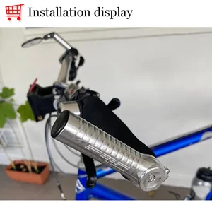 FMFXTR-Aluminum Liga Bicycle Handle Bar ends, adjustable mountain bike guide, vice hop, rest horn, mtb cycling, fatigue relie 12 Main Sales Horn Bike Bicycle - №7