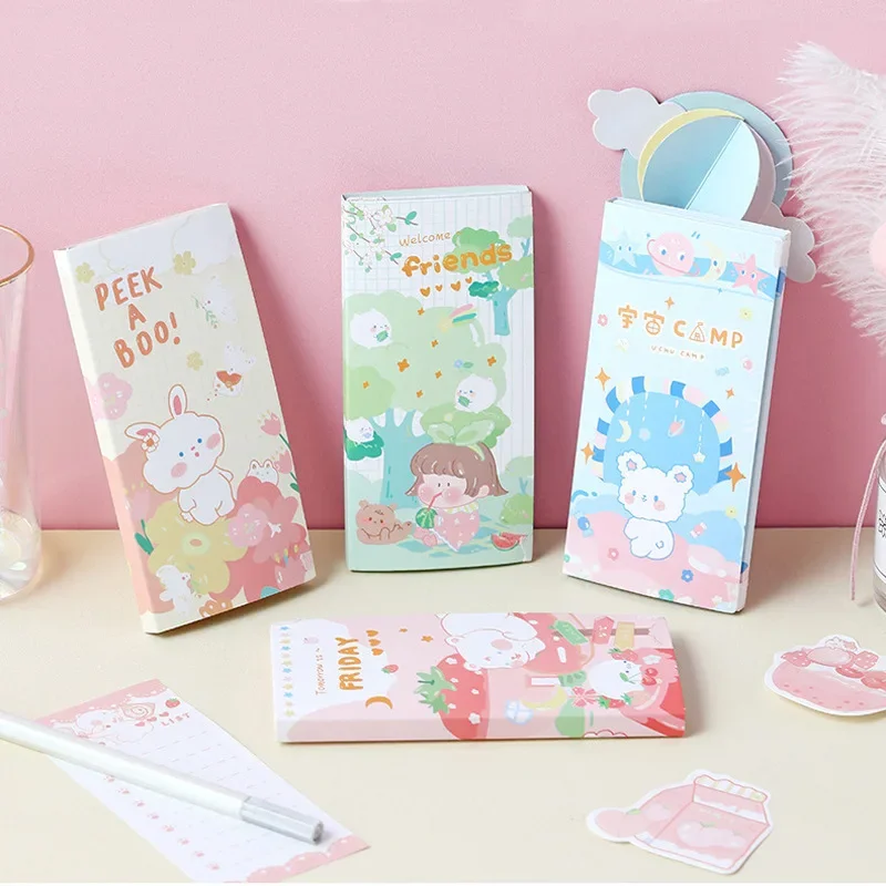 Sticky Notes Memo Pad Diary Stationary Flakes Scrapbook Index bookmarks Decorative Kawaii N Times Sticky