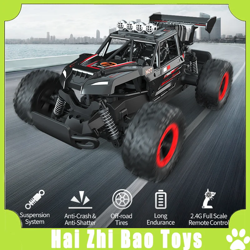 JJRC toy simulation four-wheel drive off-road remote control car 2.4G full proportional throttle flat running racing high-speed