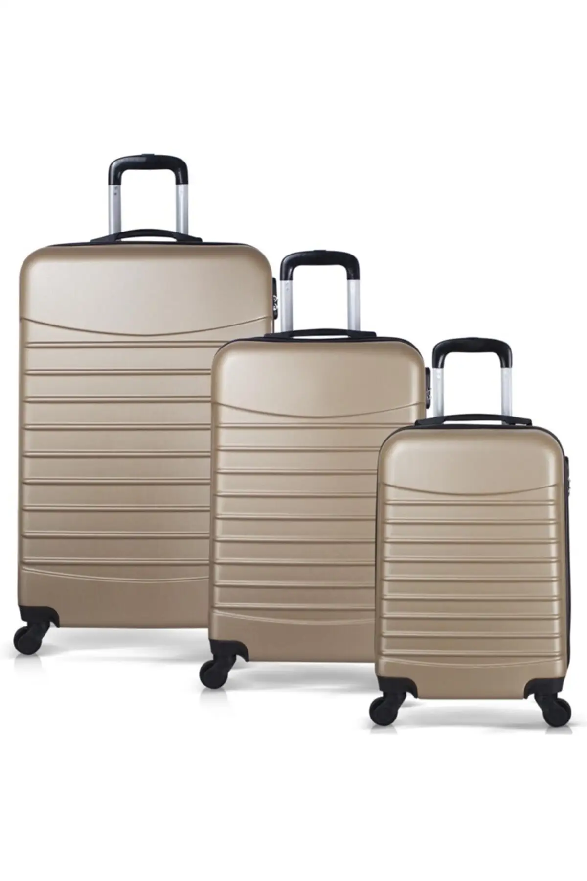 Vàng Unisex 3-Bộ Cabin Vừa Và Lớn Vali