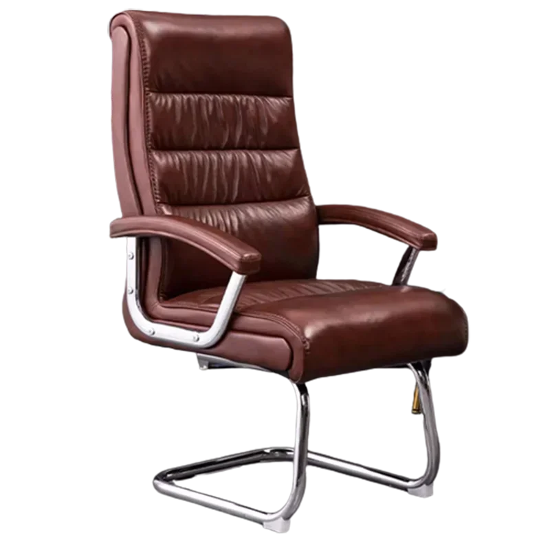 

Design Ergonomic Desk Chair Lounge Leather Comfortable Individual Portable Floor Office Armchair Comfy Furniture MQ50BG