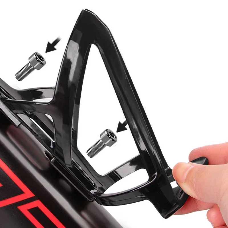 حامل زجاجة مياه للدراجة، قفص PC خفيف الوزن - مناسب عالمي لدراجة MTB/الطرق، ملحق ركوب الدراجات المضاد للانزلاق #4