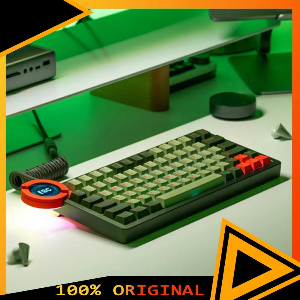 

Angry Miao Dry Studio Battleye 74,5 RT Клавиатура с магнитным переключателем Проводная механическая клавиатура 0,01 ммRT 8000 Гц Игровые клавиатуры