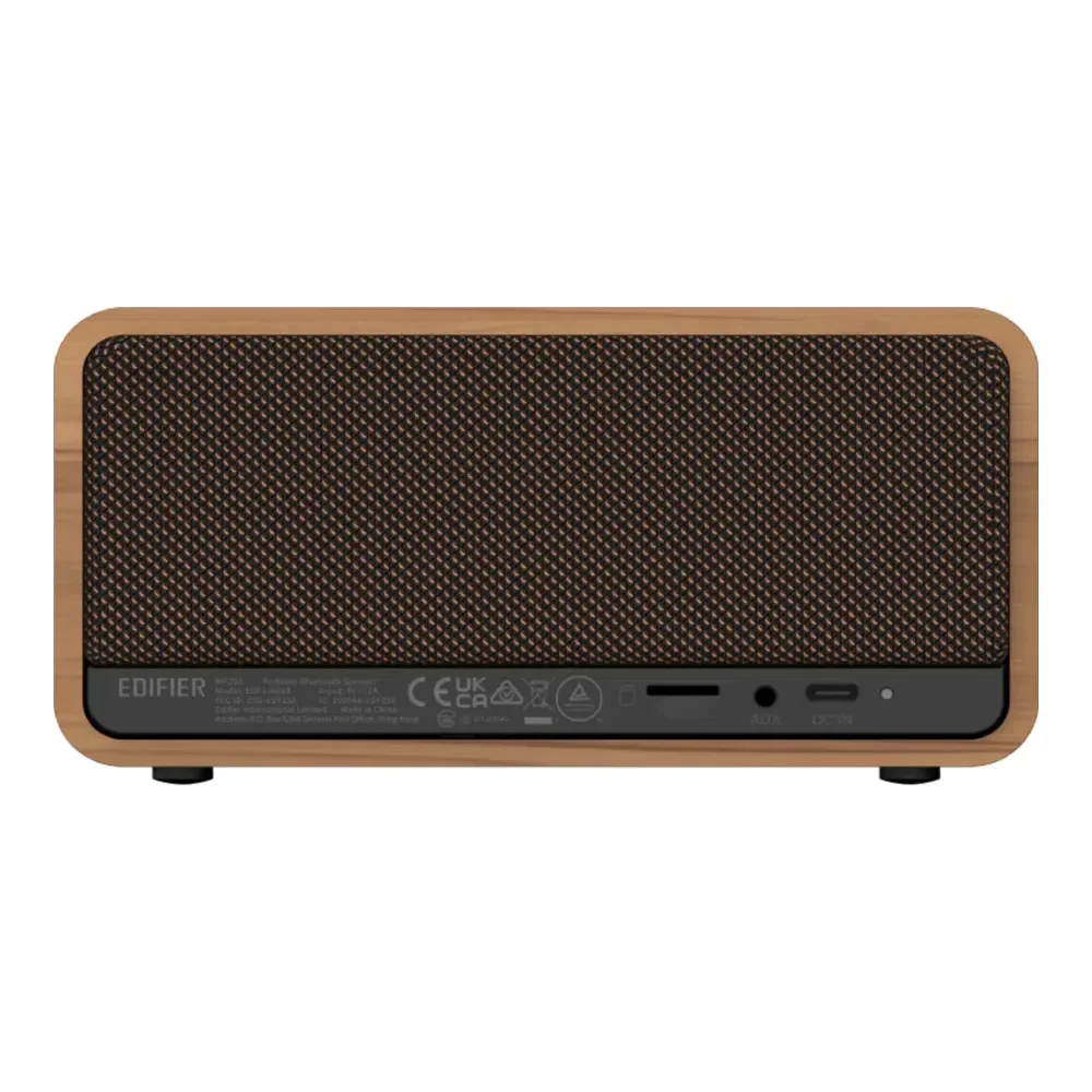 Alto-falante bluetooth de mesa bt 5.0 alto-falante externo portátil com amplificador classe d, suporte para cartão aux tf porta USB-C