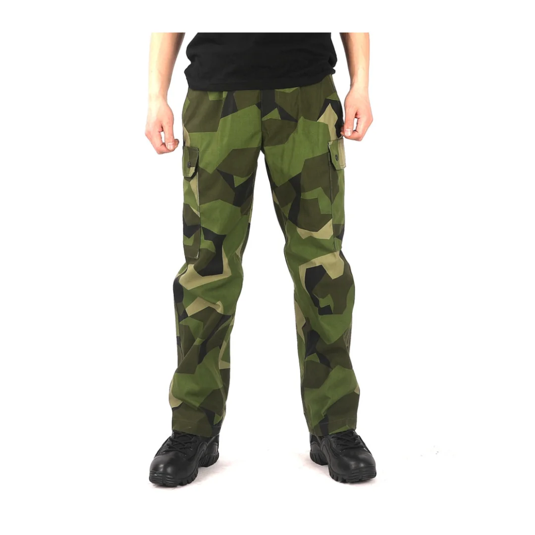 

Swedish M90 Geometric Camouflage Tactical Pants BDU Pant Type