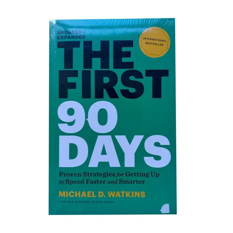 1 Book The First 90 Days Proven English Paperback Book Strategies for Getting Up To Speed Faster and Smarter