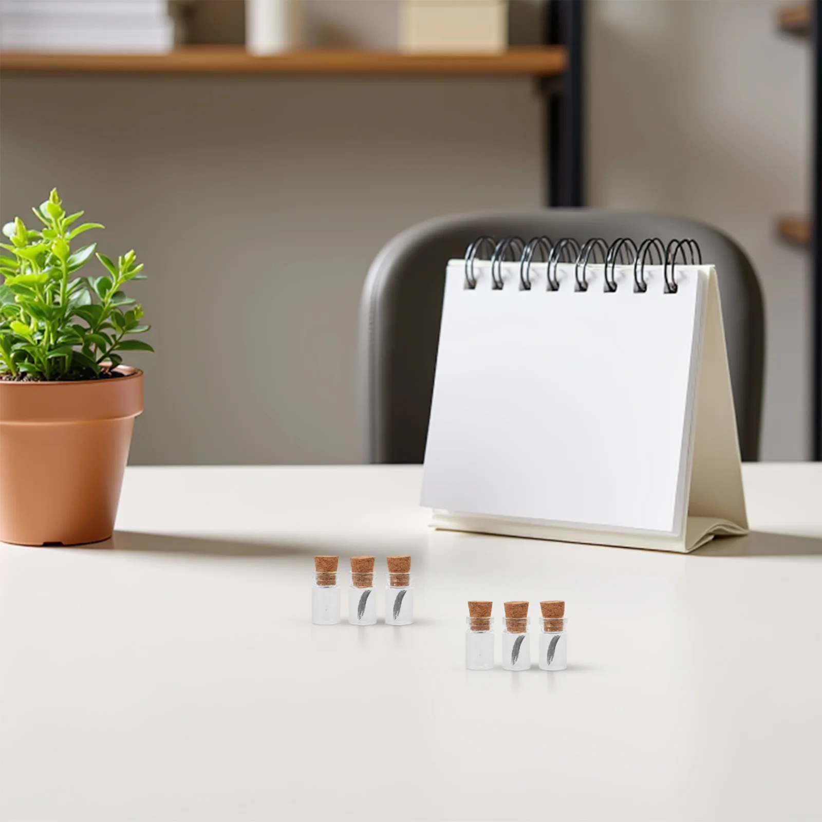 

100pcs Mini Glass Bottles 1Ml With Cork Stoppers Transparent Wishing Bottles For Diy Decoration Wedding Party Christmas Gift